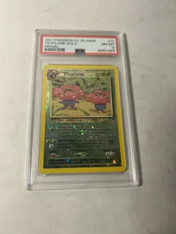 Vileplume 2001 Pokemon Southern Islands Promo #17 PSA 8 - Image 2
