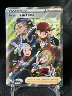 Pokemon Cards Friends In Hisui 148/159 Full Art UR Crown Zenith NM Free Shipping - Image 1