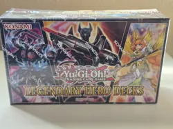 YuGiOh LEGENDARY HERO DECKS Box Set 3 Decks Factory Sealed 83717840671 - Image 1