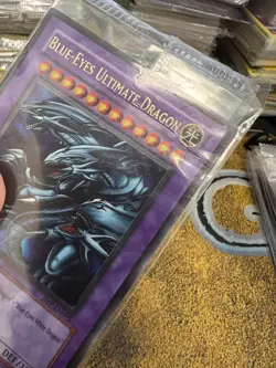 Yugioh SEALED Blue-Eyes Ultimate Dragon JMP-EN005 Ultra Rare Limited Ed - DMG - Image 2