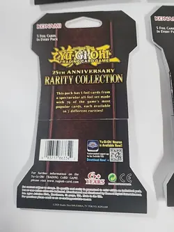 Yu-Gi-Oh! TCG 25th Anniversary Rarity Collection Blister Pack FACTORY SEALED! - Image 2
