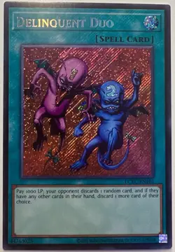 Delinquent Duo LCKC-EN101 | Secret Rare Unlimited | Near Mint - Image 1
