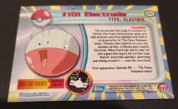 Pokemon Electrode #101 Chrome Topps Card - Image 2