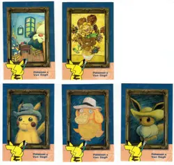 Van Gogh SET - Cracked Ice Holo - Electric Pikachu Card Database - Pokemon - Image 1