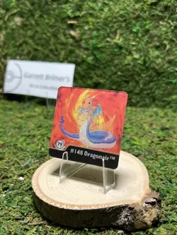 Vintage Dragonite Pokemon Action Flipz 3D Lenticular Card - Image 2