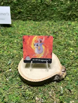 Vintage Dragonite Pokemon Action Flipz 3D Lenticular Card - Image 4