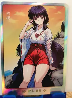 Kikyo InuYasha PL Card Goddess Story Buzzed on the Sweetness Waifu Anime PL-28 - Image 1