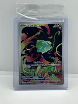 Pokemon TCG Mega evolutions Stamped Promo card - Bulbasaur 133/132 - NM - Sealed - Image 1
