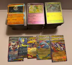 Mega Evolution Bulk Lot - 600 NM Cards - Pokemon - Base, Holos, Reverse, EX Incl - Image 1