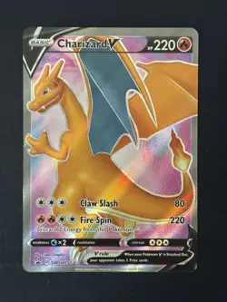 Pokemon Champions Path ETB Charizard V SWSH050 Promo Card - Image 1