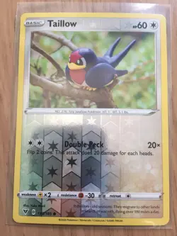 133/185 Taillow | Common Reverse Holo | Pokemon Trading Card Vivid Voltage TCG - Image 1