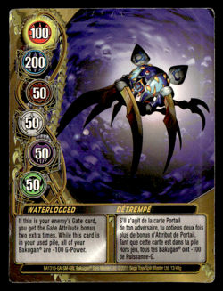 Bakugan Card - Titanium Field (Krowll) - Gate - Mechtanium Surge - Image 1