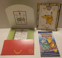 McDonald's POKEMON 25th Anniversary Promo Pack & Card Lot of 10 - Image 2