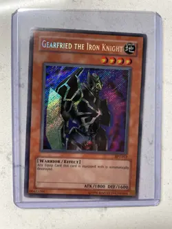 Gearfried the Iron Knight BPT-012 Secret Rare Card Ungraded - Image 3