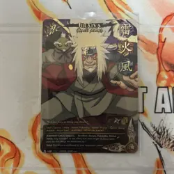 Naruto CCG Card #1067 Set 20: Jiraiya (Sage Mode) - Super Rare - Image 2