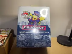 SEALED NEW Pokemon 2022 World Championships Deck Display Box (8 Decks of Cards) - Image 1
