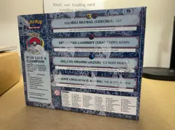 SEALED NEW Pokemon 2022 World Championships Deck Display Box (8 Decks of Cards) - Image 3