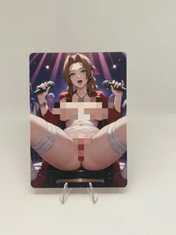 Aerith Final Fantasy Goddess Story Anime Waifu ACG Card - Image 2