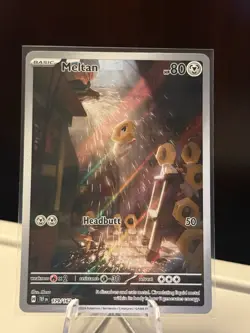 Pokemon TCG Meltan 179/162 Temporal Forces Special Illustration Rare Card - Image 3