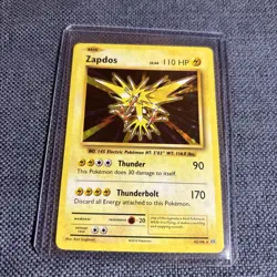 Pokemon TCG Zapdos Evolutions 42/108 Holo Rare Card - Image 1