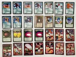 Ani-Mayhem Dragon Ball Z TCG - 240 Card Lot, Rares, Uncommons, Promo, Rulebook! - Image 5