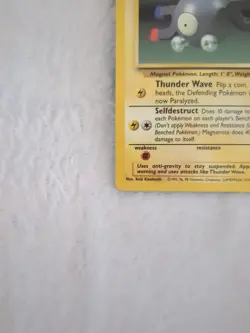 Pokemon Trading Card Game TCG Magnemite Base Set 53/102 Regular 1999 - Image 4