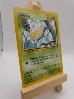 Pokemon Common Card : Weedle 69/102 (Base Set) - Image 2