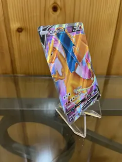 Pokemon Card Charizard V SWSH050 Full Art Champions Path ETB Promo NM 2020 - Image 2