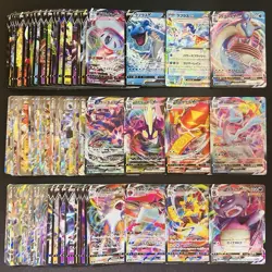 100 ex V Vmax RR RRR Holo Full Arts Lot Set Pokemon Japanese Cards T475 - Image 1
