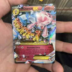 M Diance EX XY44 Promo Card Pokemon TCG Holo Near Mint - Image 1