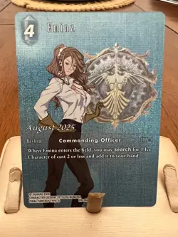 Final Fantasy TCG Promo Card Emina Foil English PR-198/22-021R Set of 10 - Image 1
