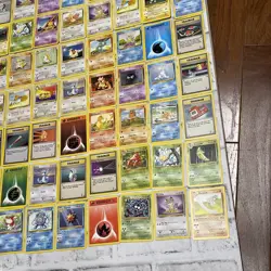 Pokemon Base Set 2 Non Holo Lot of 140 Cards WOTC TCG LP - LP+ Pokemon Vintage - Image 2