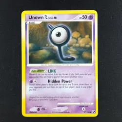 Unown L 91/106 - Great Encounters - Pokemon Card - Image 3