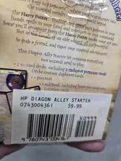 ⚡ Harry Potter Trading Card Game Diagon Alley Two-Player Starter Set SEALED NEW! - Image 5