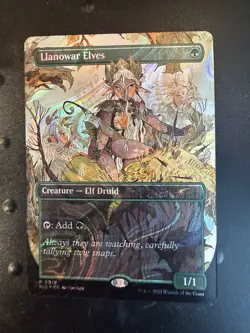 Llanowar Elves Halo Foil MTG Secret Lair Encyclopedia Of Magic (0039) Fresh! - Image 4