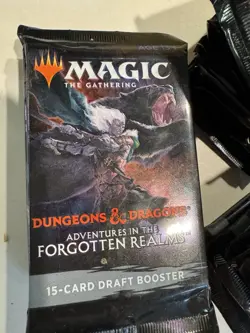 D&D: Adventures in the Forgotten Realms - Magic the Gathering x24 Draft Booster - Image 2