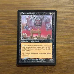 Cateran Brute Foil LP Mercadian Masques Black Common Magic the Gathering MTG TCG - Image 1