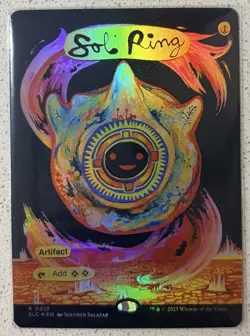 Foil Sol Ring - Encyclopedia Secret Lair Drop, Pack Fresh - Image 2