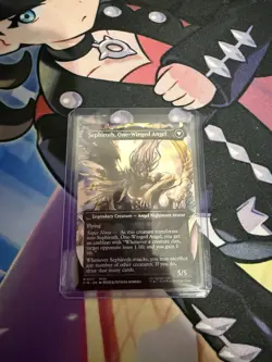Magic the Gathering Final Fantasy Sephiroth Fabled Soldier Borderless NM - Image 2