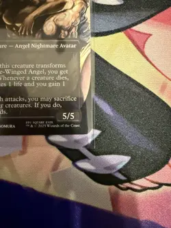 Magic the Gathering Final Fantasy Sephiroth Fabled Soldier Borderless NM - Image 3