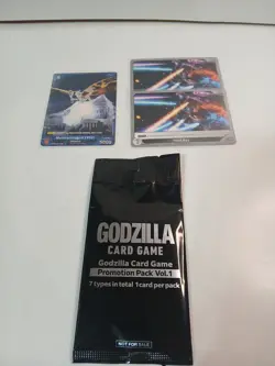Godzilla Trading Card Promotion Pack Vol. 1 + 2x Heat Ray Mothra Anime Expo 2025 - Image 1