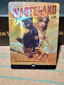 Wasteland (Borderless)- HALO FOIL- Encyclopedia Of Magic 2025 Secret Lair - Image 1