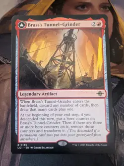 Brass's Tunnel-Grinder MTG The Lost Caverns of Ixalan Regular NM - Image 1