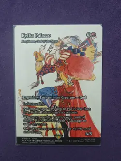 Kefka Palazzo Purphoros, God of the Forge (Showcase) MTG Final Fantasy NM - Image 1