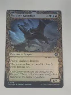 MTG - Karakyk Guardian #312 - Showcase - Tarkir: Dragonstorm - NM FOIL - Image 1