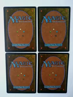 Magic the Gathering MTG Ice Age LAND CAP X4 (2 NM, 2 VLP/EX) R 1995 Vintage! - Image 3
