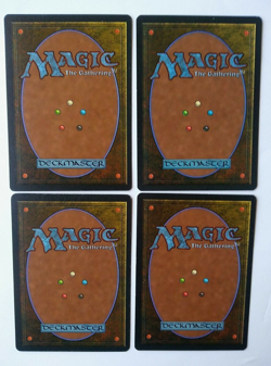 Magic the Gathering MTG Ice Age LAND CAP X4 (2 NM, 2 VLP/EX) R 1995 Vintage! - Image 4