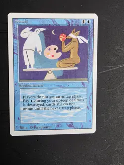MTG Magic The Gathering Stasis Revised Edition Regular - Image 1