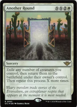 Another Round - FOIL - R Outlaws of Thunder Junction 1 - MTG - Image 1