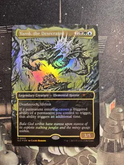 Yarok, The desecrated Foil, An Encyclopedia of Magic Secret Lair - Image 1